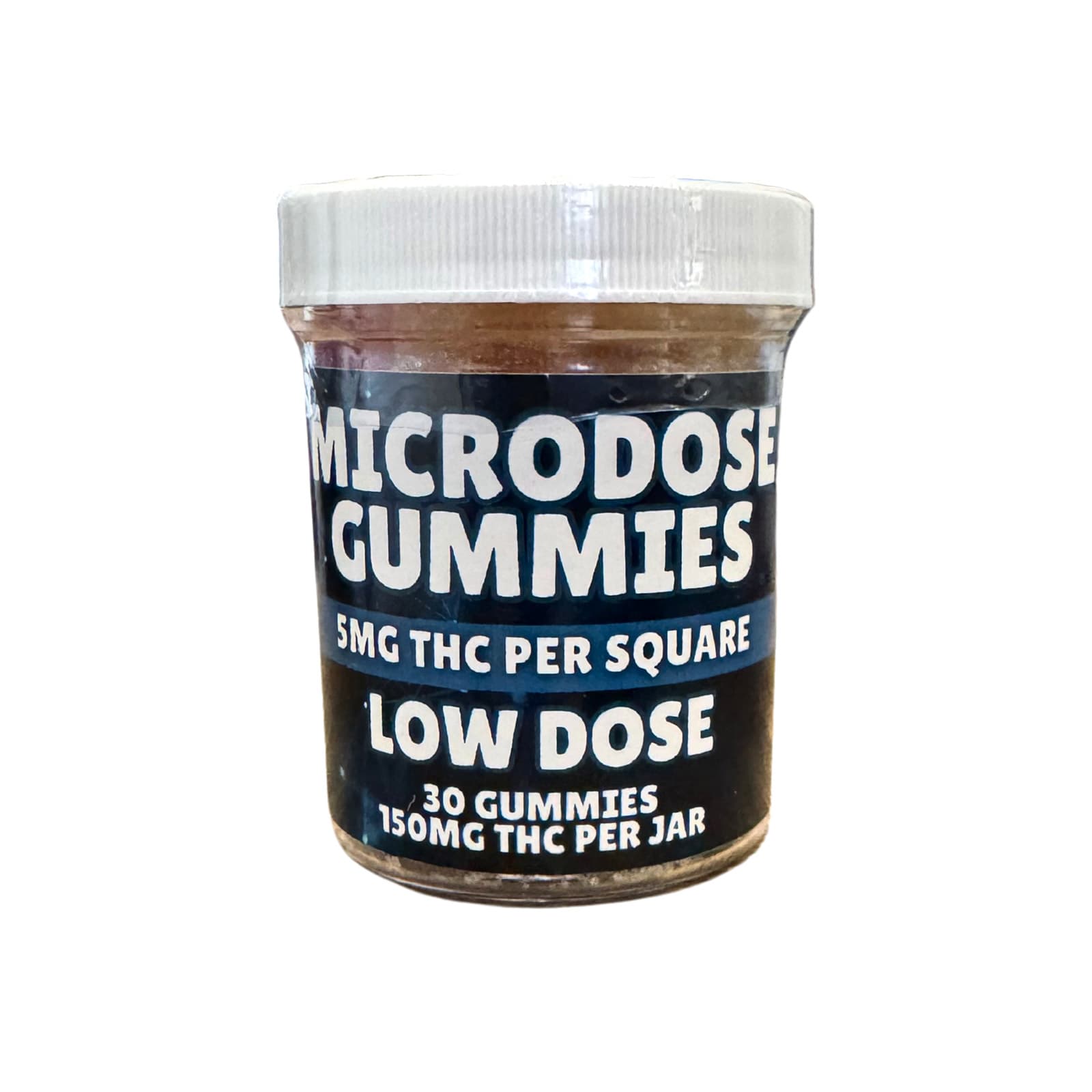 Assorted THC microdose gummies 100mg in various colors for pain relief edibles by Creators Choice