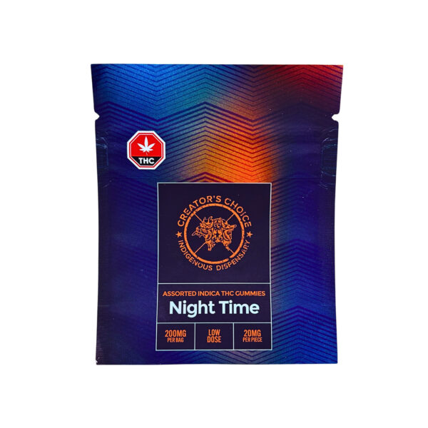 Indica Nighttime Gummies 200mg