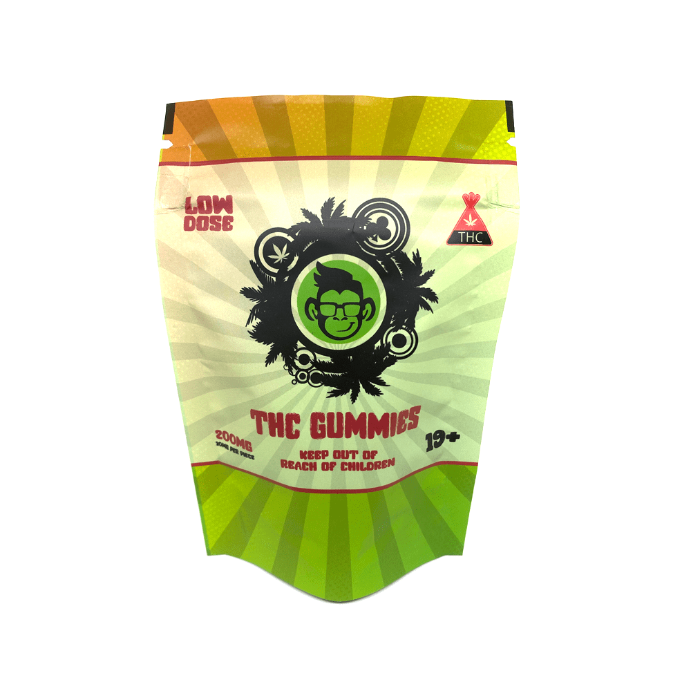 Green Monkey 200mg THC Assorted Gummies – Creator's Choice