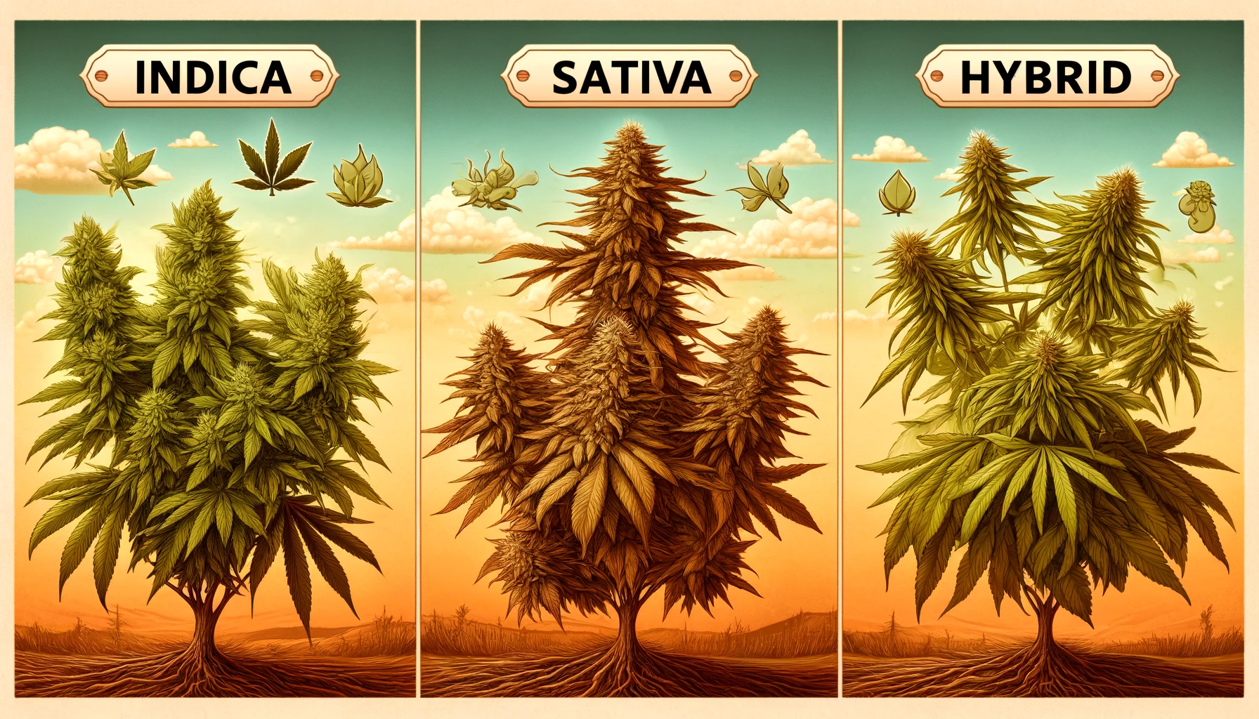 Exploring The Different Types Of Cannabis Indica Vs Sativa Vs Hybrid Creators Choice 8302